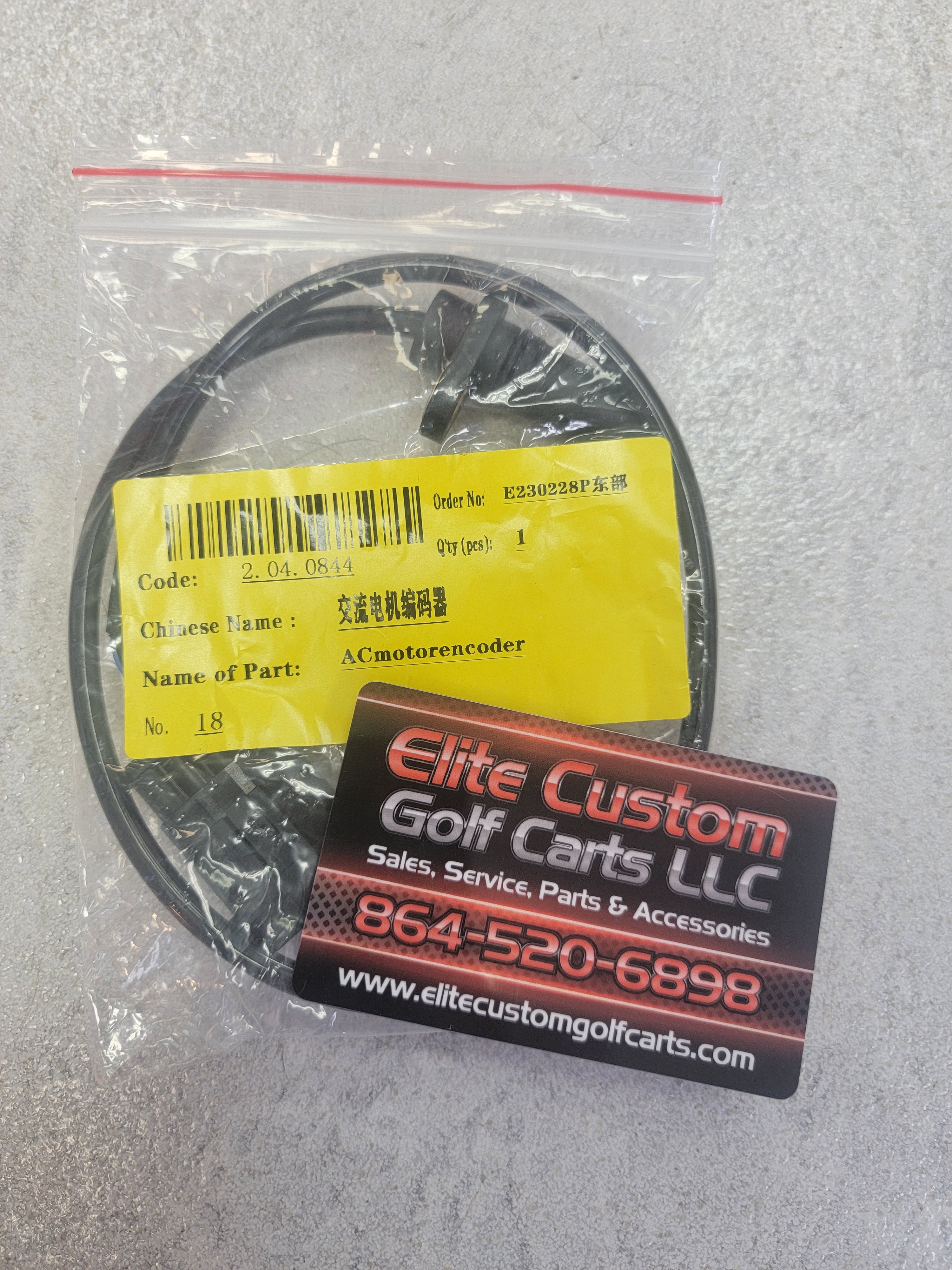 Evolution Golf Cart Speed Encoder for 6.3 KW AC Motor Fits Classic Plu