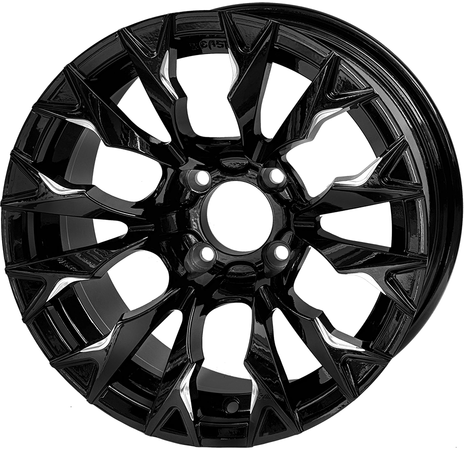 14″ Goblin Black Wheel – Aluminum Alloy / STEELENG BEAST WHEELS