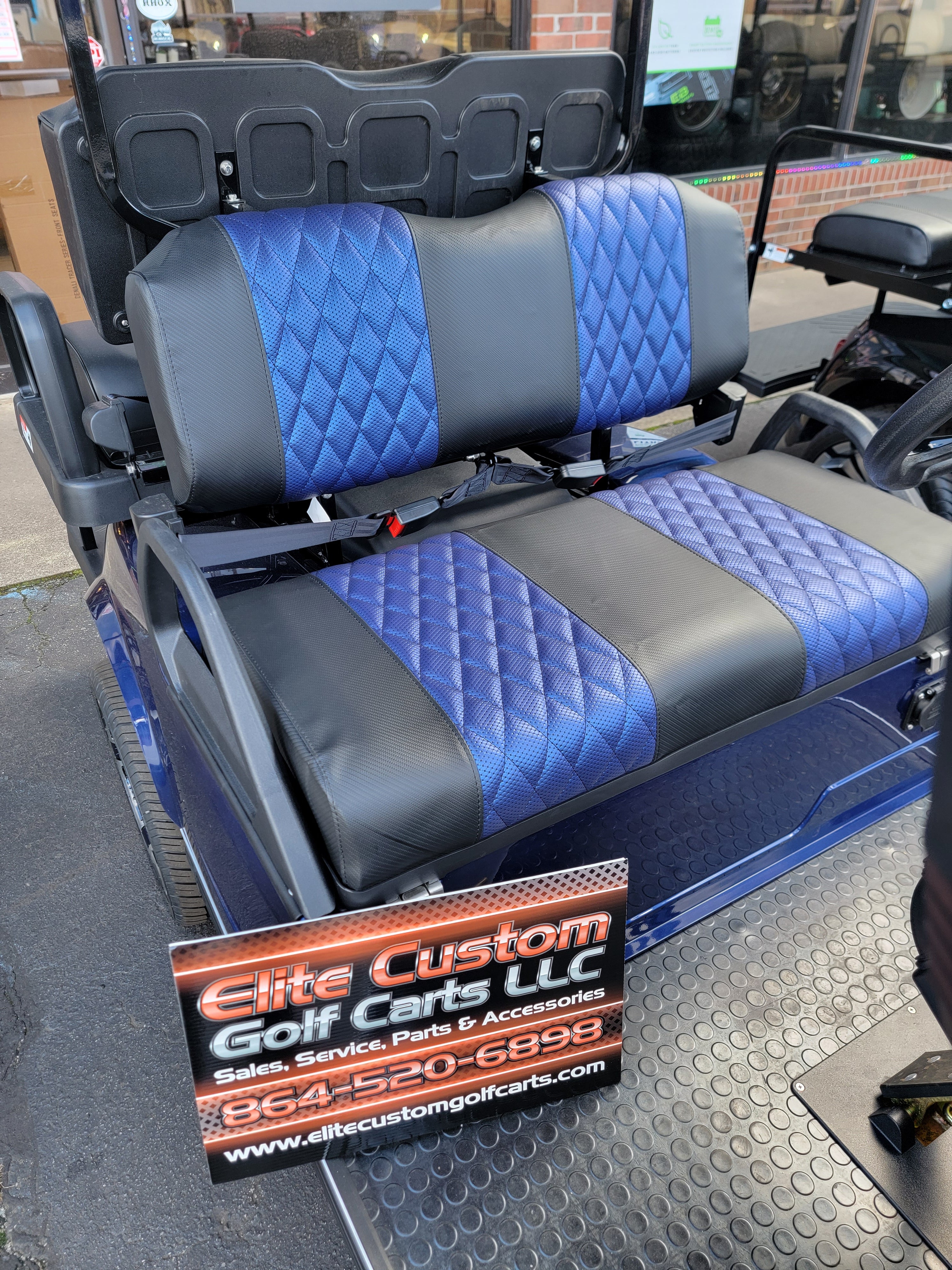 Custom Golf Cart Seats & Seat Covers - Performance Golf Carts