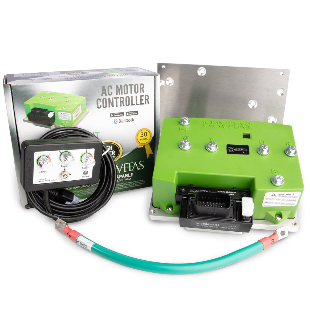 Navitas 440 Amp TAC2 Controller Upgrade for EZGO RXV Elite with Factory Samsung Lithium Batteries