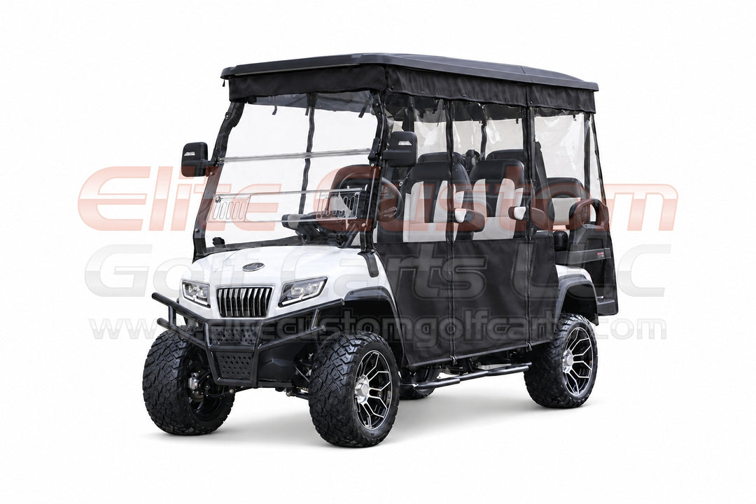 Evolution Brand D5 Ranger &amp; Maverick 4+2 6 Passenger Golf Cart Enclosure