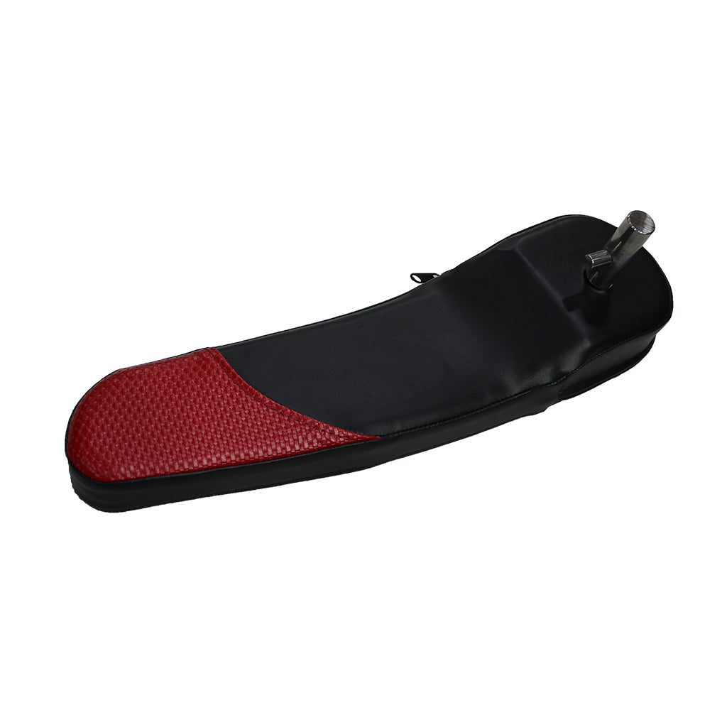 Evolution D5 Golf Cart Seat Armrest Red / Black