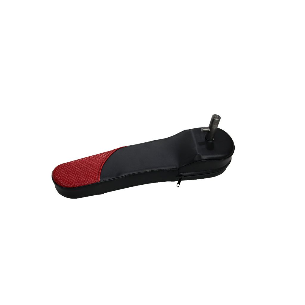 Evolution D5 Golf Cart Seat Armrest Red / Black