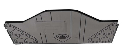 Evolution D5, D6 DMAX Golf Cart Floor Mat Footrest Rubber Skin Light Gray