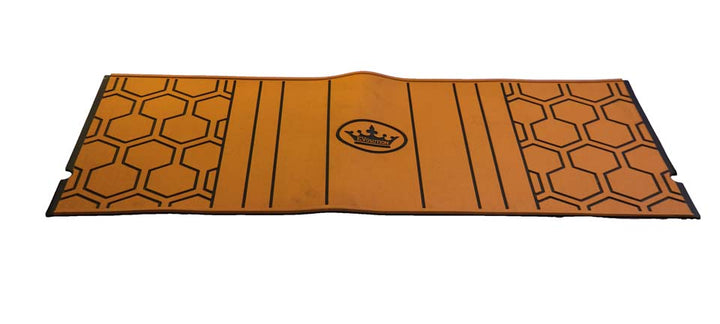 Evolution D5, D6 DMAX Golf Cart Floor Mat Footrest Rubber Skin Brown