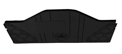Evolution D5, D6 DMAX Golf Cart Floor Mat Footrest Rubber Skin Black Carbon