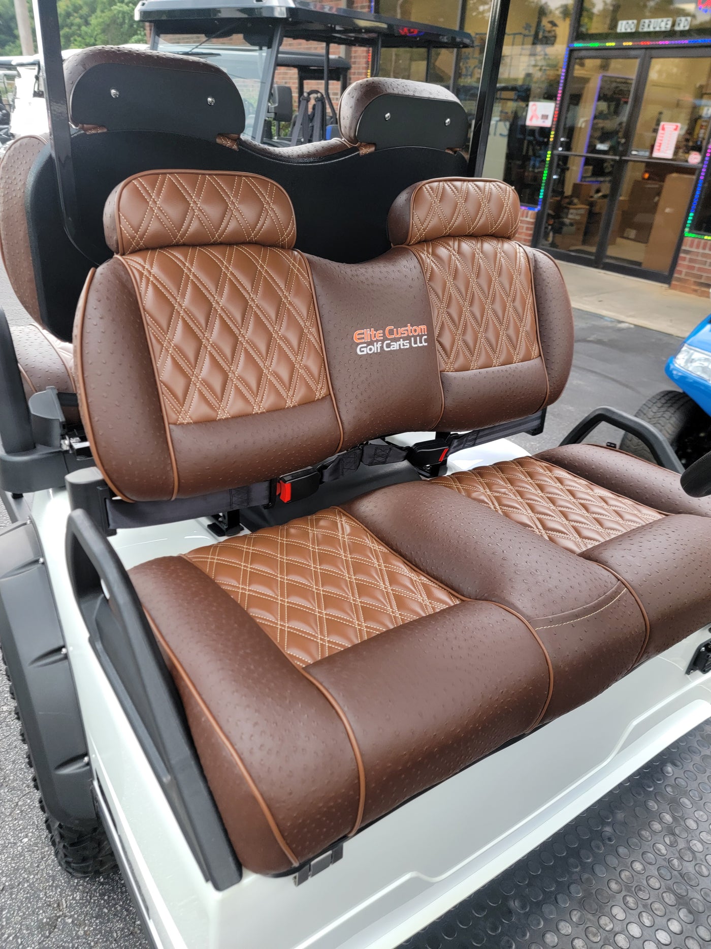 Lazy Life Evolution EV Golf Cart Premium Seats fits Evolutions Classic Pro & Plus and Forester Models
