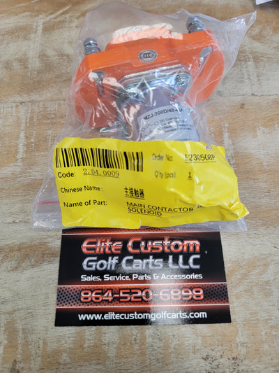 Evolution Golf Cart Solenoid Fits Classic Plus, Classic Pro, Forrester Plus and Carrier Plus Models