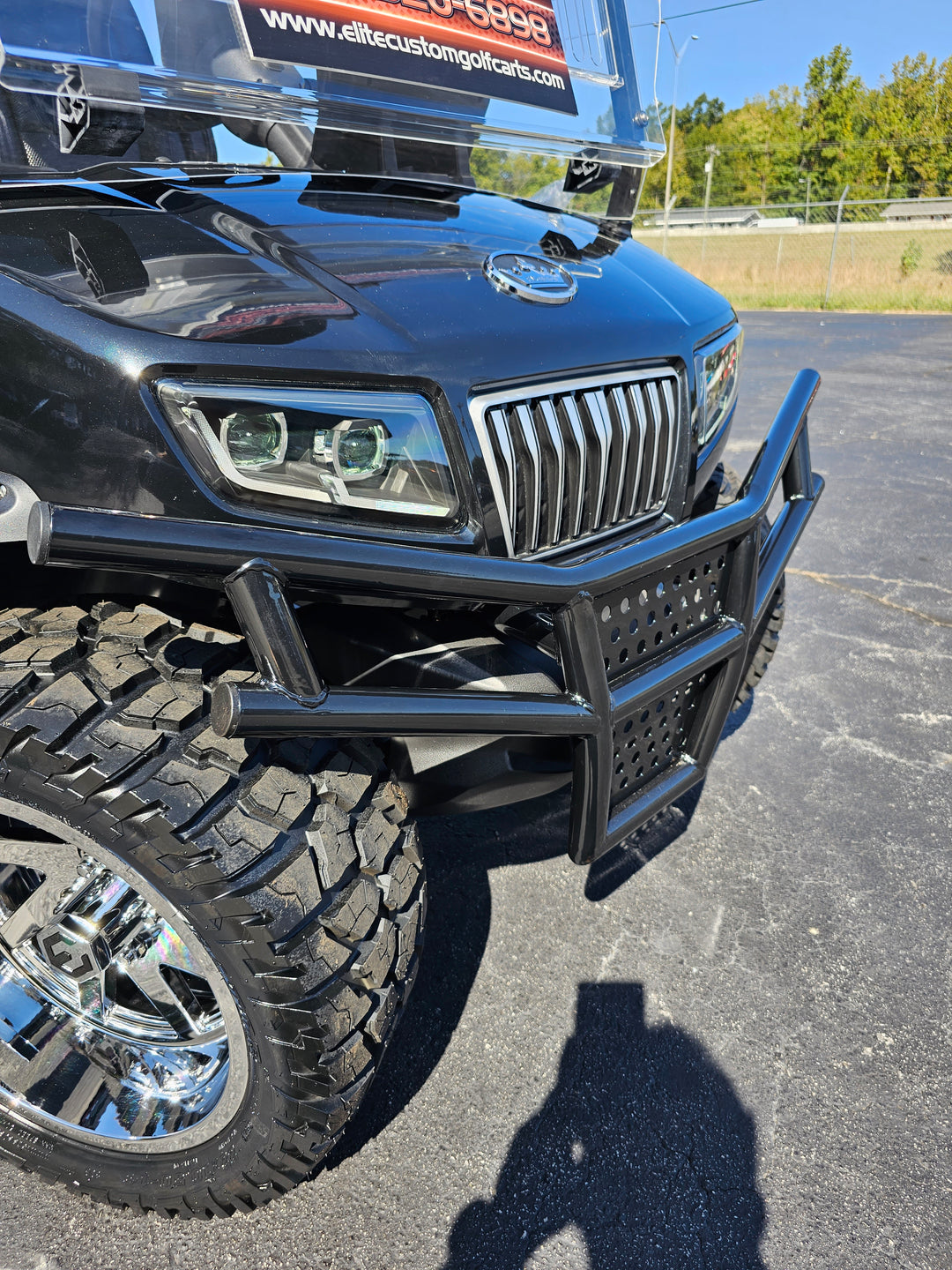Evolution D5 Maverick Golf Cart Front Brush Guard