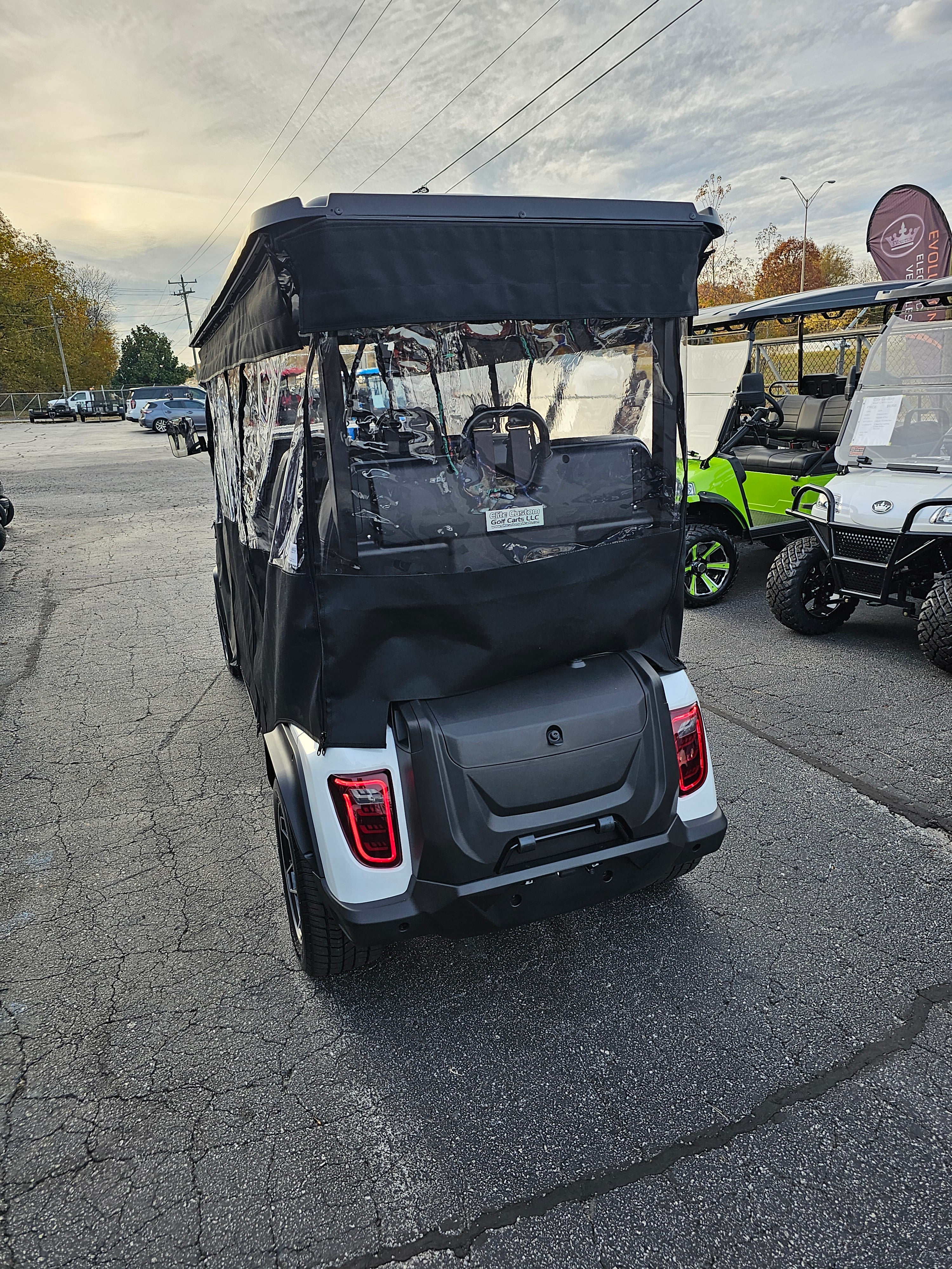 Evolution D5 Ranger & Maverick DoorWorks 6 Passenger Golf Cart