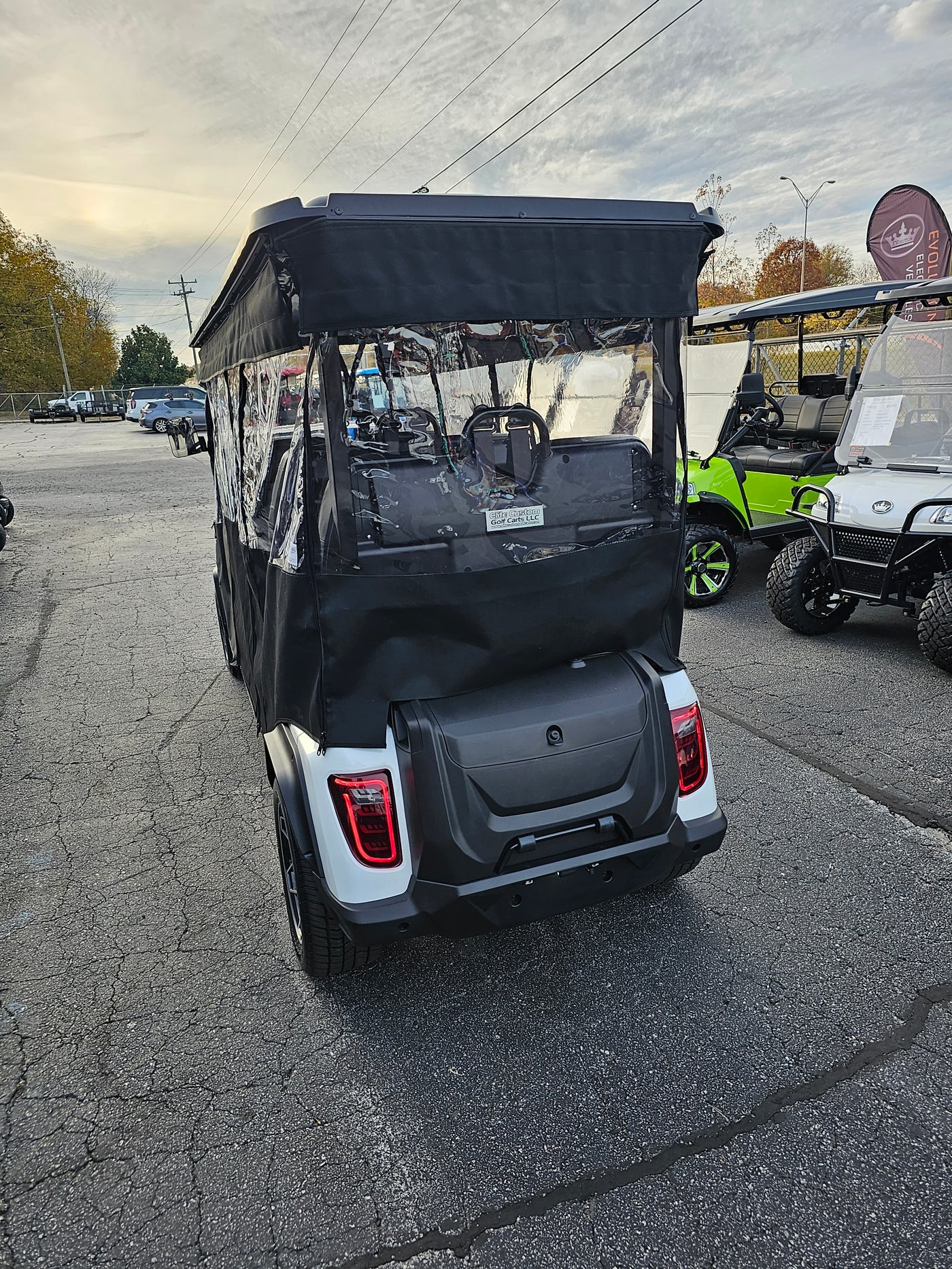 Evolution D5 Ranger & Maverick DoorWorks 6 Passenger Golf Cart Enclosu ...