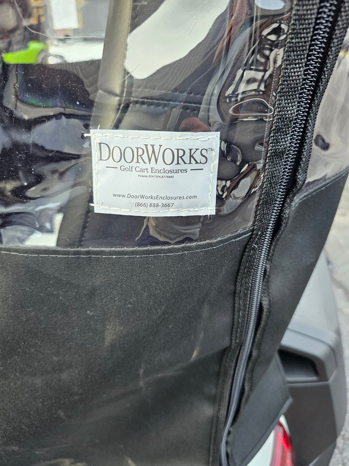 Evolution D5 Ranger &amp; Maverick DoorWorks 6 Passenger Golf Cart Enclosure