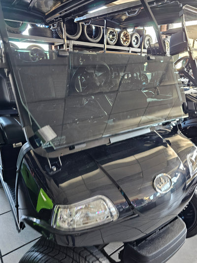 Evolution Golf Cart Tinted Windshield Fits Classic Plus, Classic Pro, Forrester Plus and Carrier Plus Models