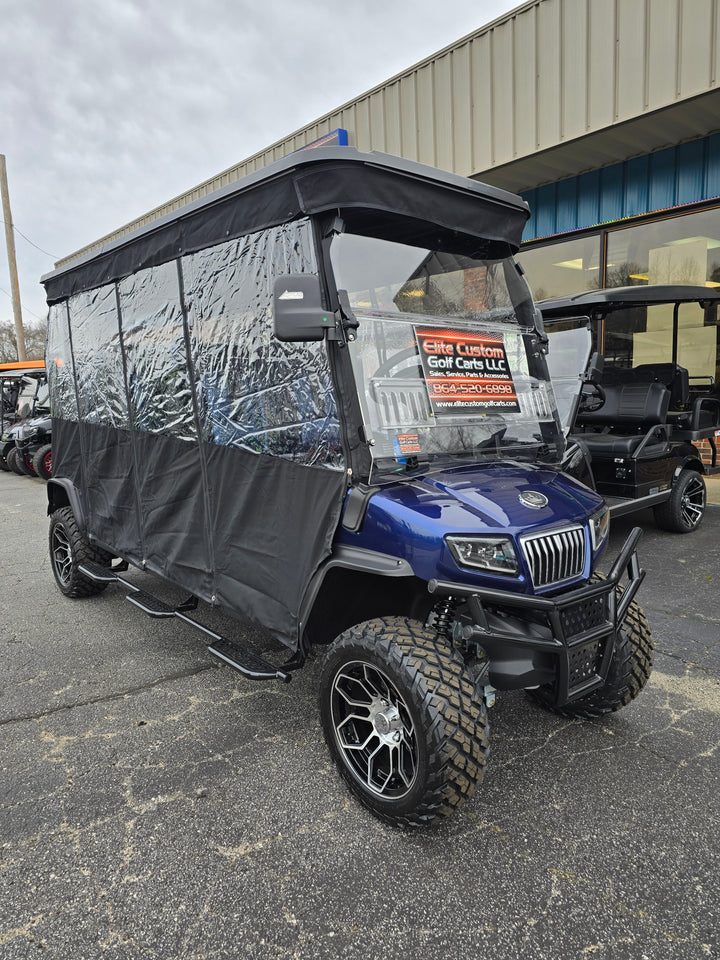 Evolution D5 Ranger 6 &amp; Maverick 6 Passenger Golf Cart Enclosure Evolution Brand