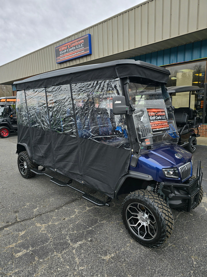 Evolution D5 Ranger 6 &amp; Maverick 6 Passenger Golf Cart Enclosure Evolution Brand