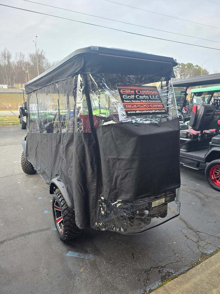 Evolution 6 Passenger Track Style Golf Cart Enclosure By Evolution Fits Carrier 6 &amp; Forester 6 Models