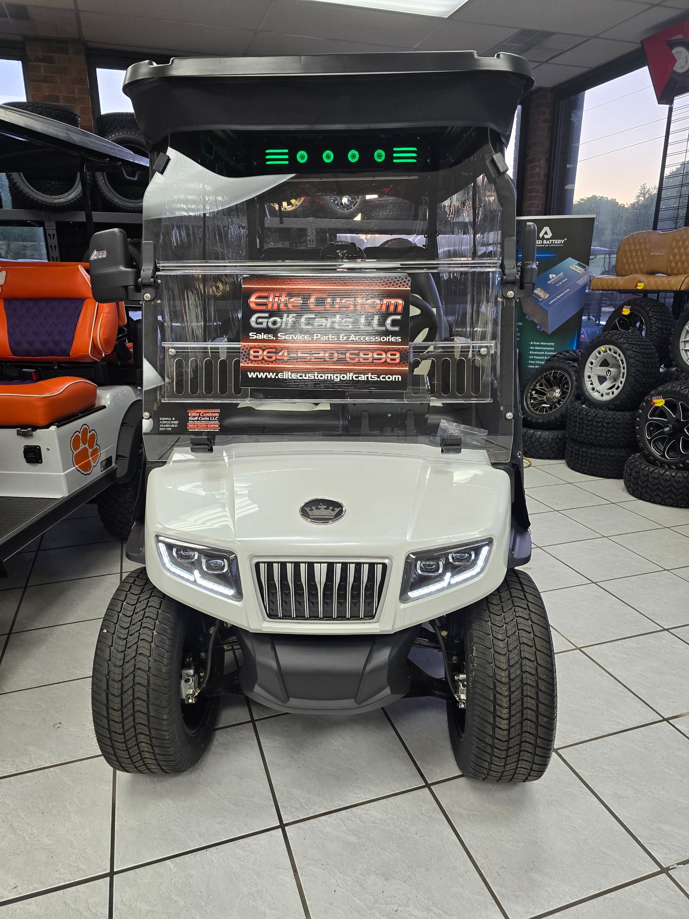 Evolution D5 2+2 Ranger & Maverick Passenger Golf Cart Enclosure Evolu ...