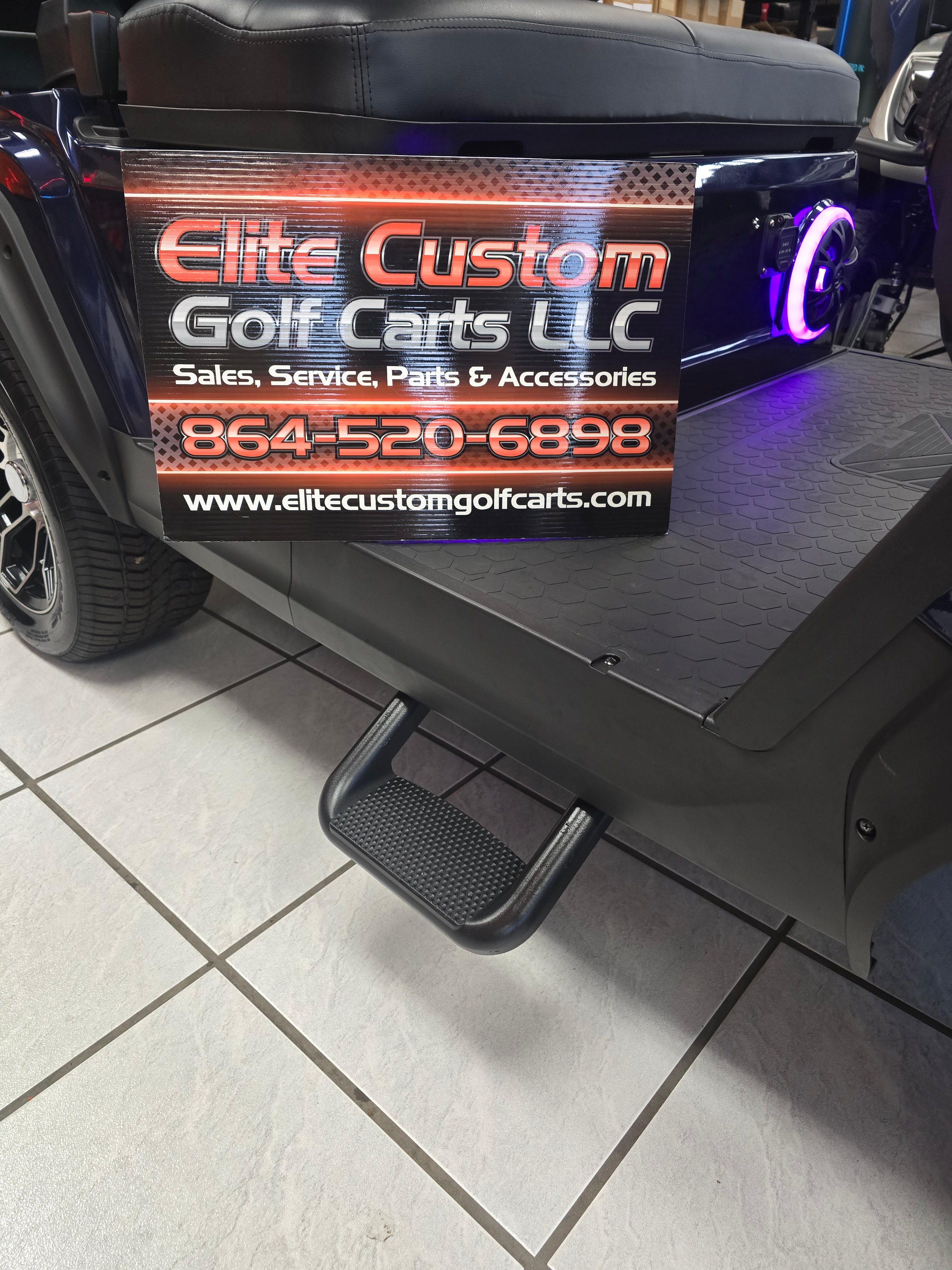 Evolution Golf Cart Side Steps Fits D5 Ranger 2+2 Models – Elite Custom ...
