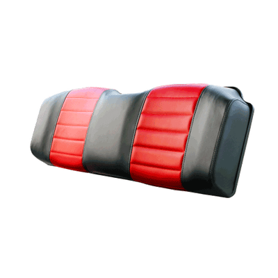 Evolution Golf Cart Black & Red Seat Backrest Cushion