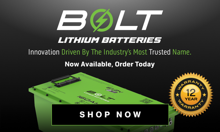 Bolt Energy 105AH 48 Volt MINI Golf Cart Lithium Battery - Standard Kit