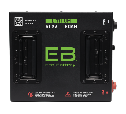 Eco Battery 48v 60ah LiFePO4 Lithium Battery