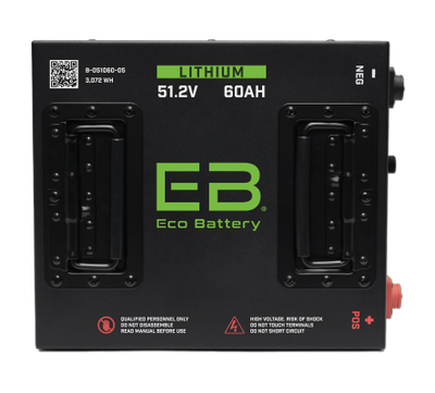 Eco Battery 48v 60ah LiFePO4 Lithium Battery