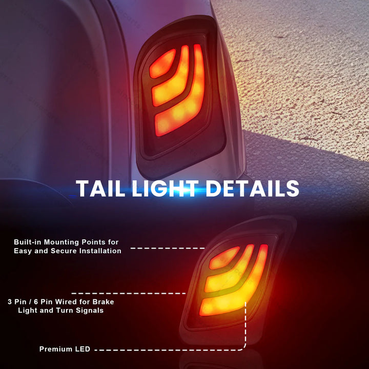 YAMAHA Drive2 2017+ LED HI-LOW Beam Deluxe Light Kit 12-48 volt