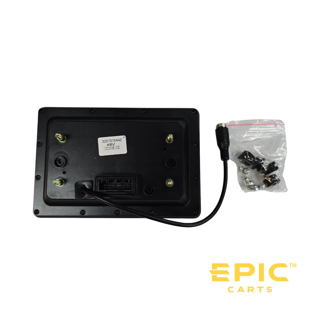 ASM Display Speedometer with WaterProof Plug (Single Wire) for EPIC E20, E60, E40, E40L, E40FL, E60L Golf Carts