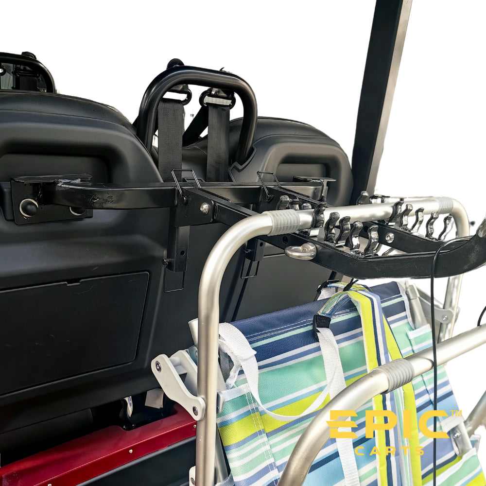 Beach Chair Holder for EPIC E40FX Golf Carts