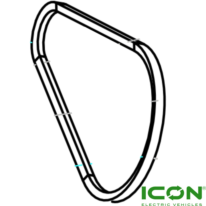Icon Golf Cart Clutch Drive Belt for ICON Gas G40, G40L, G60, G60L, Golf Cart Models