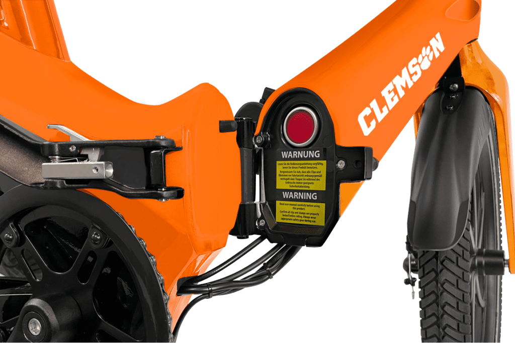 BLAUPUNKT CLEMSON EDITION 500 E-BIKE - MAGNESIUM SINGLE DIE-CAST FOLDABLE FRAME