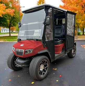 Evolution D5 4 Passenger Hinged Door Golf Cart Enclosure By Doorworks Fits D5 4 Forward Models Only