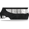 Icon I60 & I60L 6 Passenger Golf Cart Enclosure