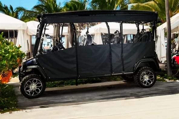 Evolution D5 Ranger &amp; Maverick DoorWorks 6 Passenger Golf Cart Enclosure