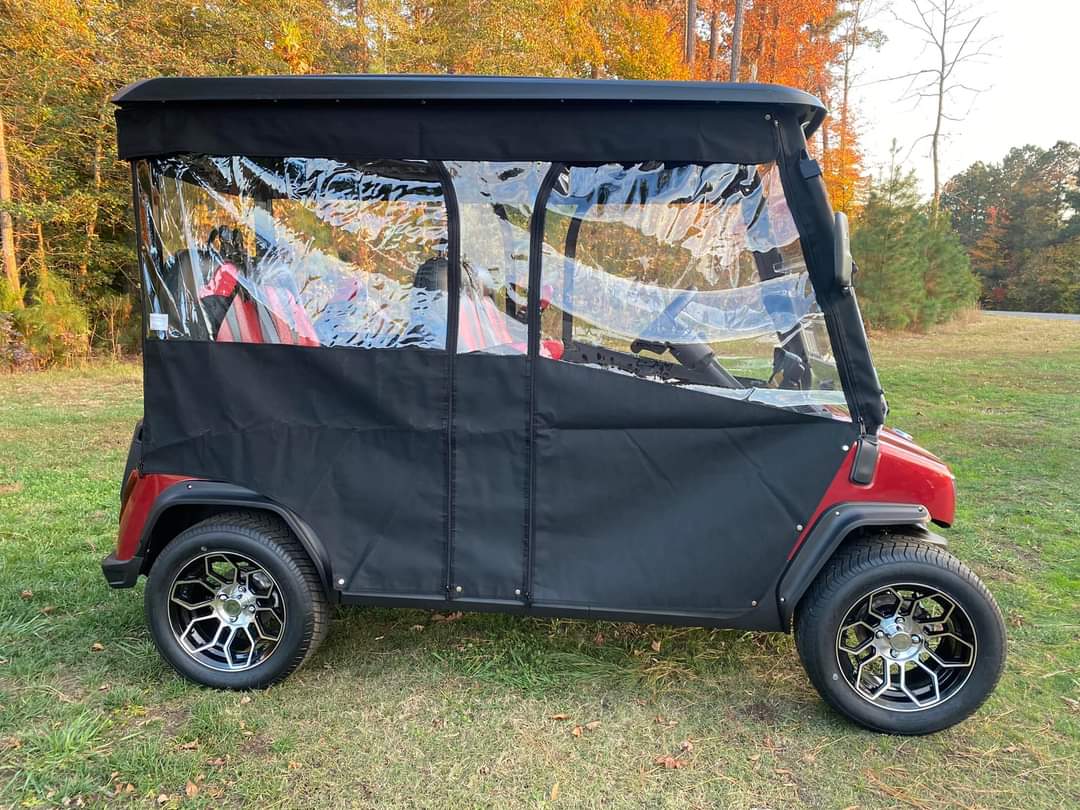 Evolution D5 Ranger & Maverick 4 Passenger DoorWorks Golf Cart Enclosu