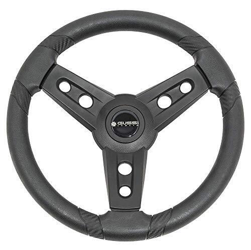 Gussi Italia Evolution Golf Cart Lagana Premium Steering Wheel