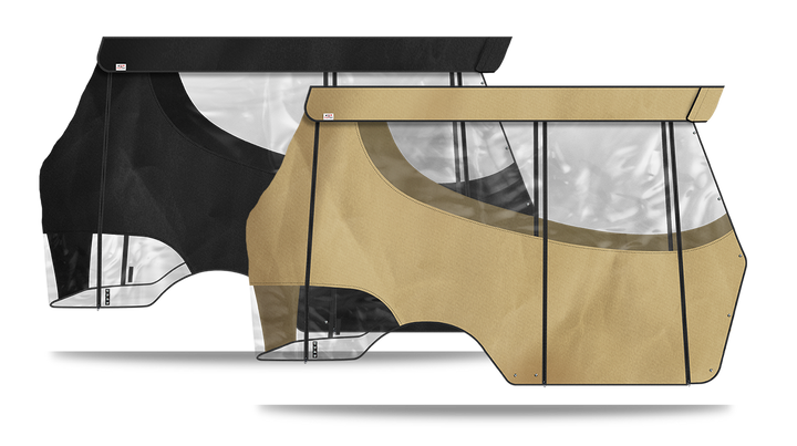 Icon I40 &amp; I40L 4 Passenger Golf Cart Enclosure