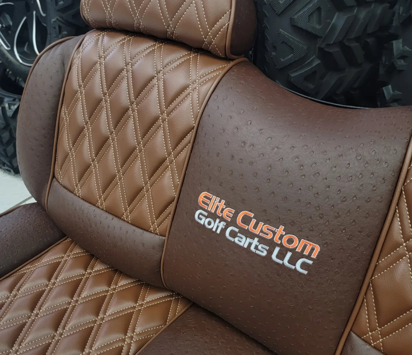 Lazy Life Evolution EV Golf Cart Premium Seats fits Evolutions Classic Pro & Plus and Forester Models