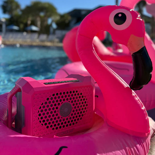 ECOXGEAR DEFENDER Pink Waterproof Bluetooth Speaker Special Edition Pledge the Pink