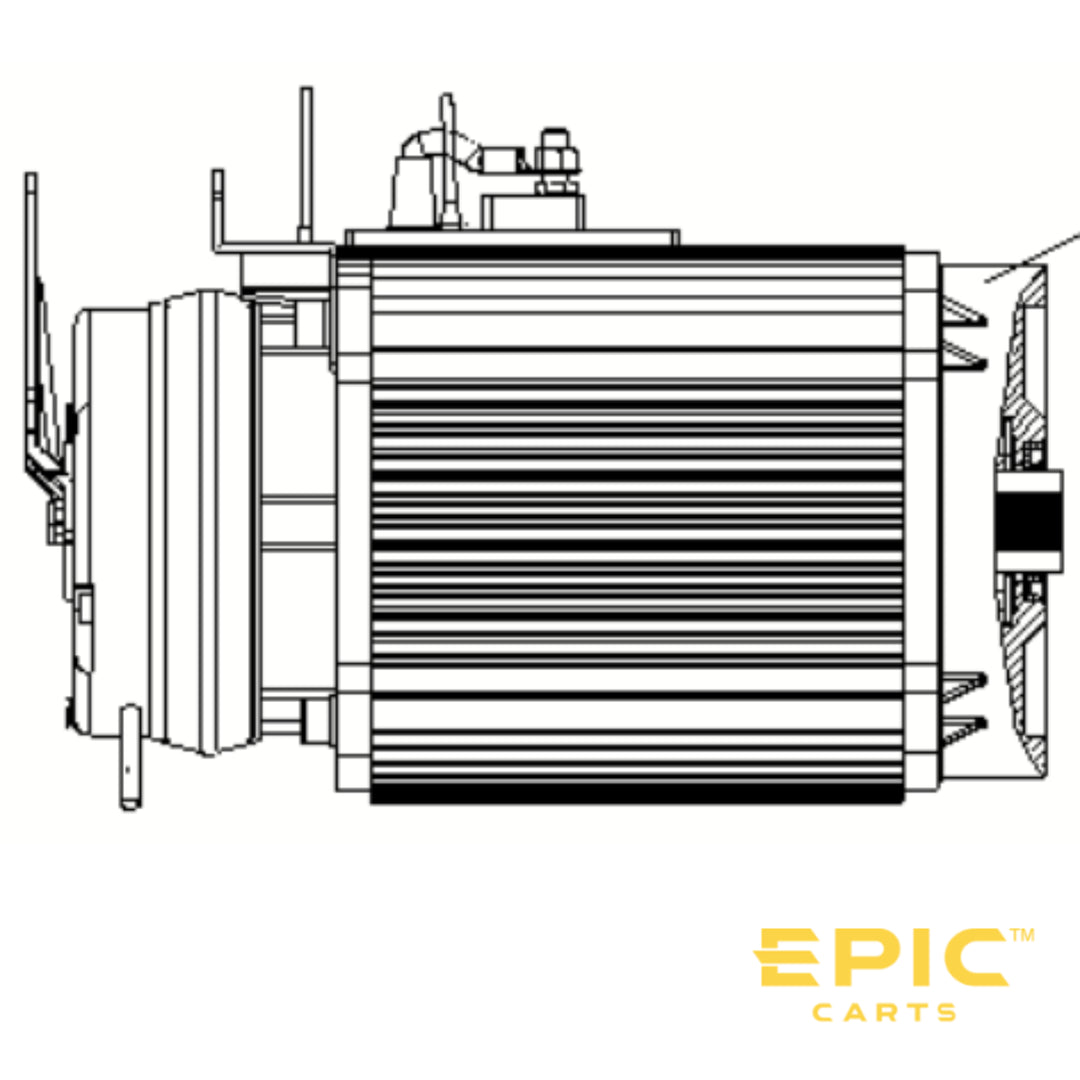 6.3 KW AC Motor for EPIC FX Golf Carts