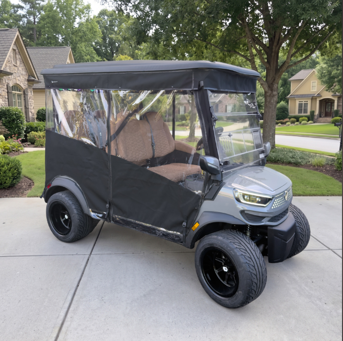 RedDot Black Single Track Enclosure for MadJax® Ascent with 4-Forward Facing Seats