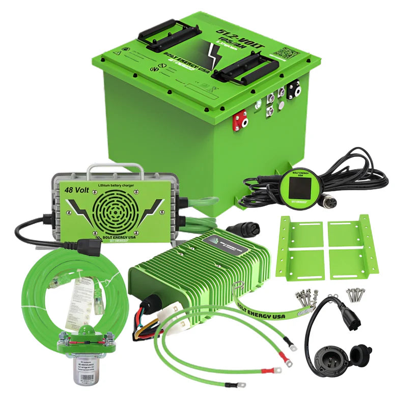 Bolt Energy 105AH 48 Volt MINI Golf Cart Lithium Battery - Professional Kit