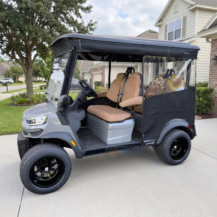RedDot Black Single Track Enclosure for MadJax® Ascent with 4-Forward Facing Seats