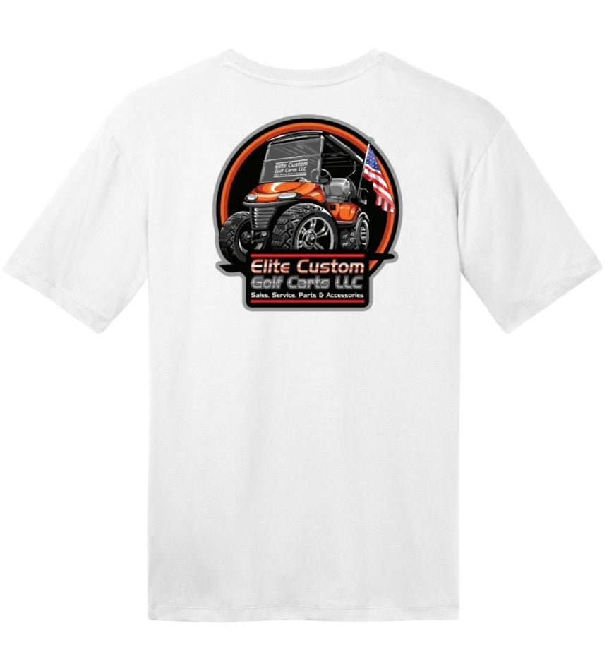 Elite Custom Golf Cart Tee Shirt "The Original OG Design"