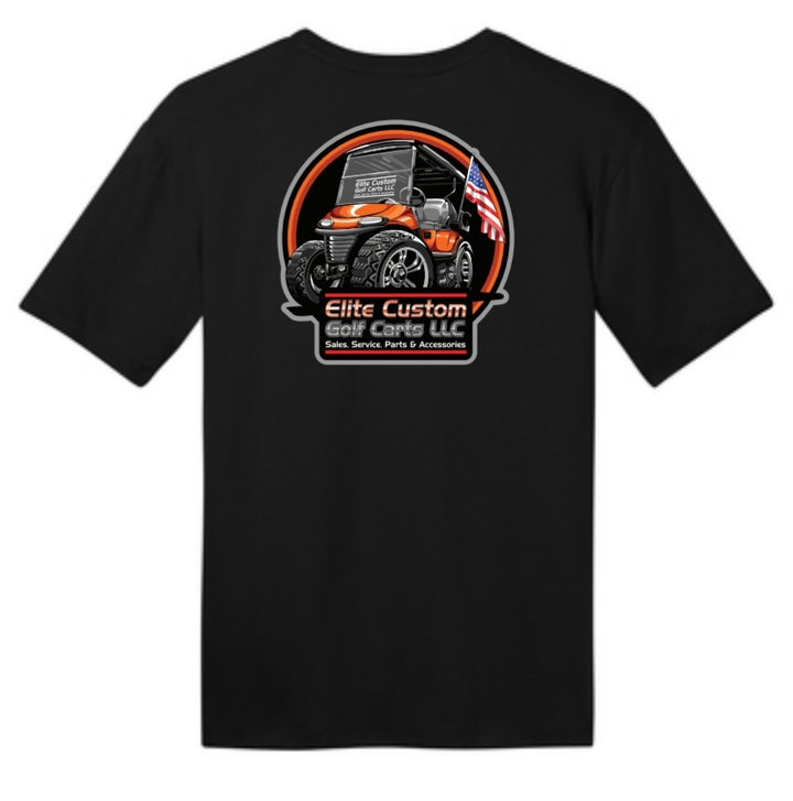 Elite Custom Golf Cart Tee Shirt "The Original OG Design"