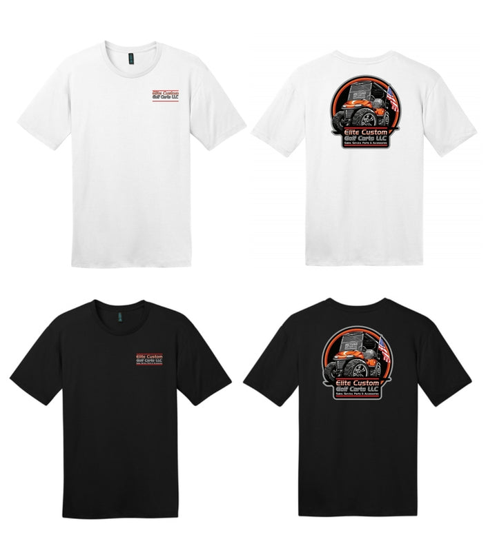 Elite Custom Golf Cart Tee Shirt "The Original OG Design"