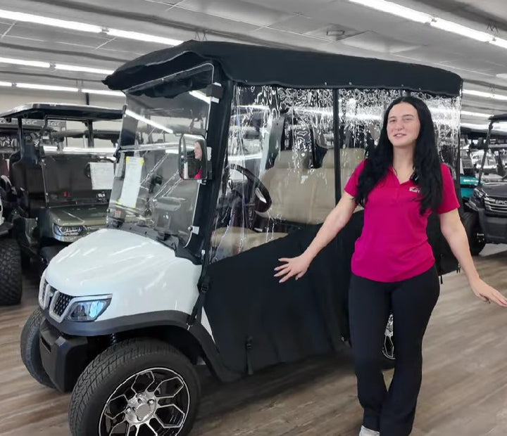 Tara Brand Golf Cart Enclosure For 4 Passenger Tara EV Golf Carts