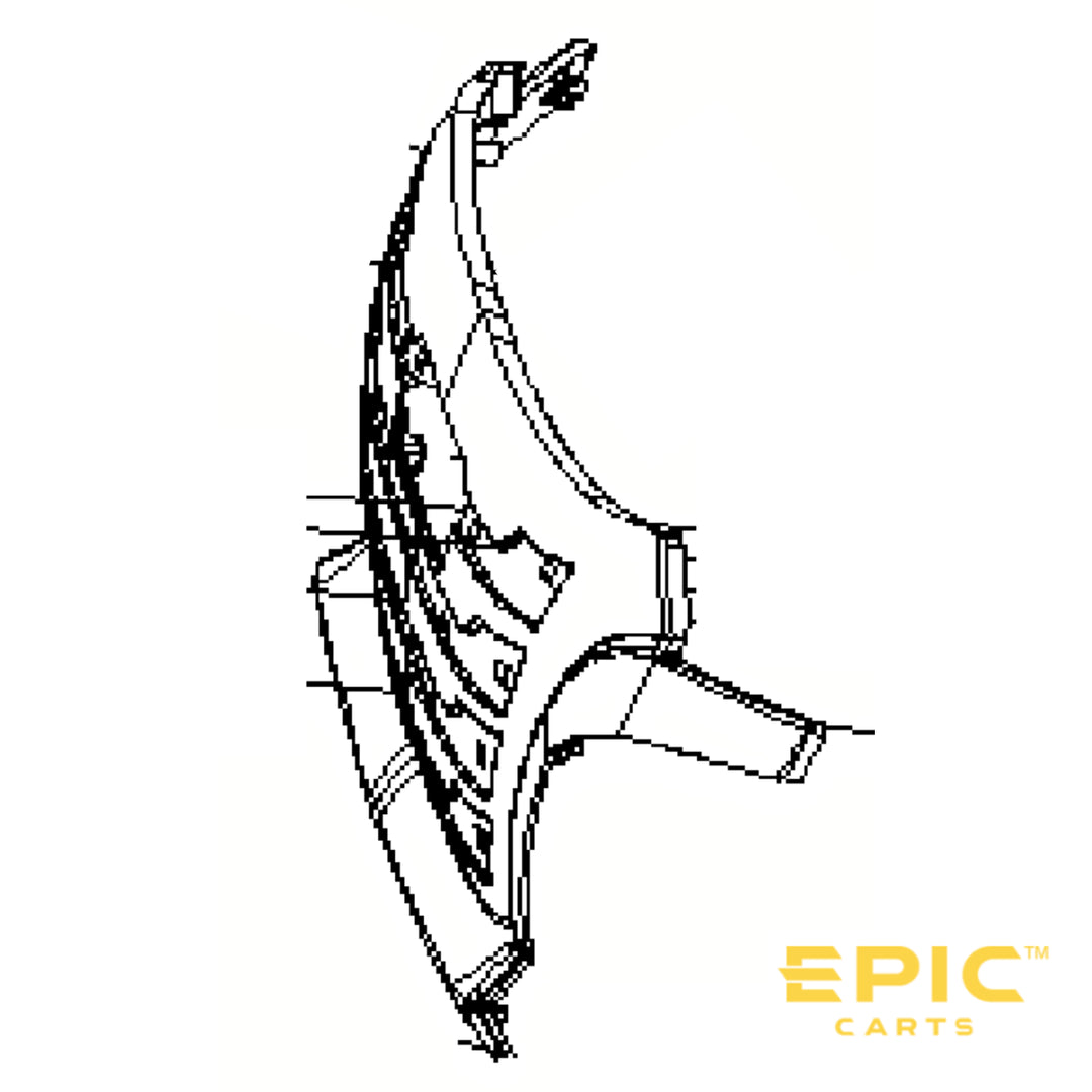 Front Grille for EPIC E40FX Golf Carts