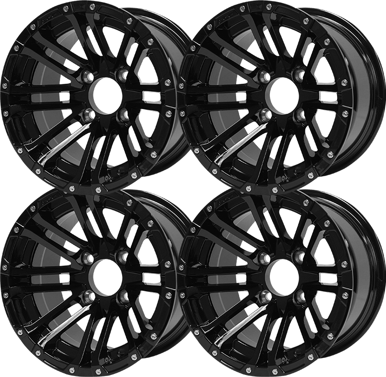 14″ Lancer Gloss Black Wheel – Aluminum Alloy