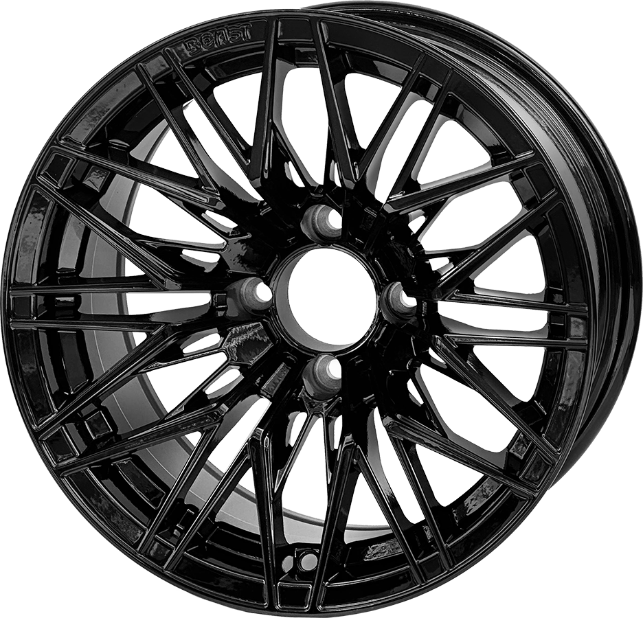 14″ Hornet Black Wheel – Aluminum Alloy / STEELENG BEAST WHEELS